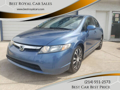 2008 Honda Civic for sale at Best Royal Car Sales in Dallas TX