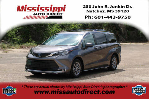 2022 Toyota Sienna for sale at Auto Group South - Mississippi Auto Direct in Natchez MS