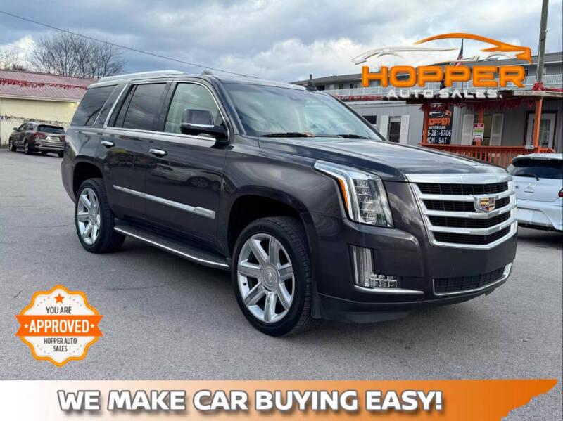 2015 Cadillac Escalade for sale at HOPPER AUTO SALES in Knoxville TN