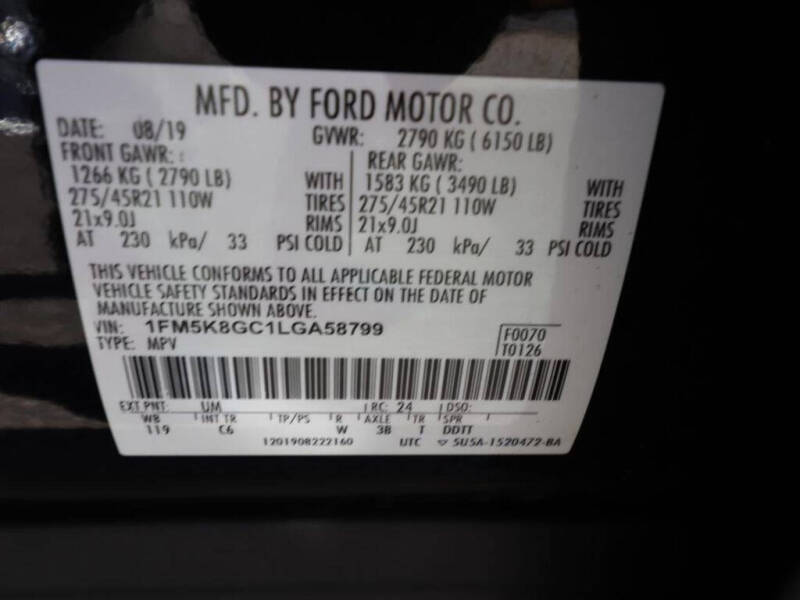 2020 Ford Explorer ST