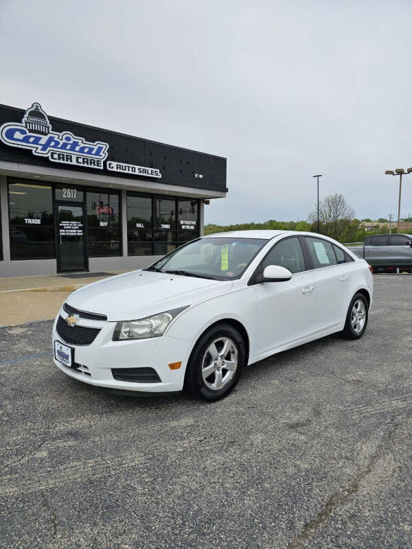 2012 Chevrolet Cruze for sale at Capital Car Care and Auto Sales LLC in Jefferson City MO