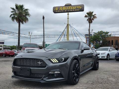 2016 Ford Mustang for sale at A MOTORS SALES AND FINANCE in San Antonio TX