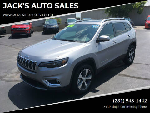 2019 Jeep Cherokee for sale at JACK'S AUTO SALES in Traverse City MI
