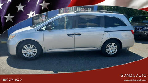 2011 Honda Odyssey for sale at G and L Auto in Allentown PA