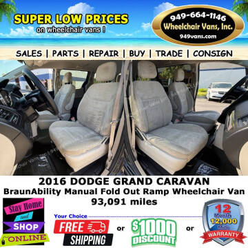 2016 Dodge Grand Caravan SE