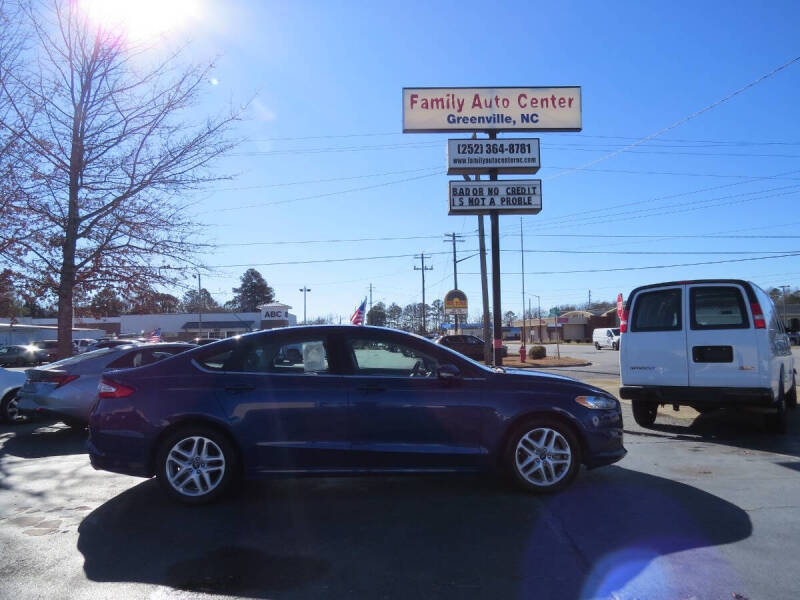 2016 Ford Fusion for sale at FAMILY AUTO CENTER in Greenville NC