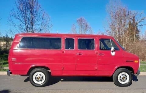 1991 Chevrolet Sportvan for sale at CLEAR CHOICE AUTOMOTIVE in Milwaukie OR