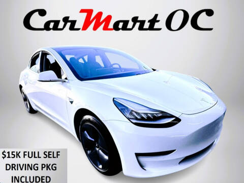 2020 Tesla Model 3 for sale at CarMart OC in Costa Mesa CA
