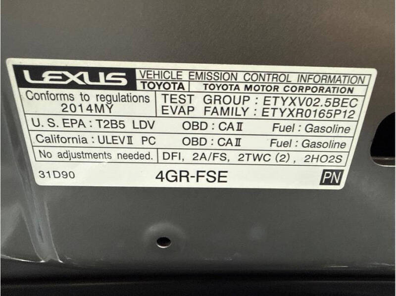 2014 Lexus IS 250