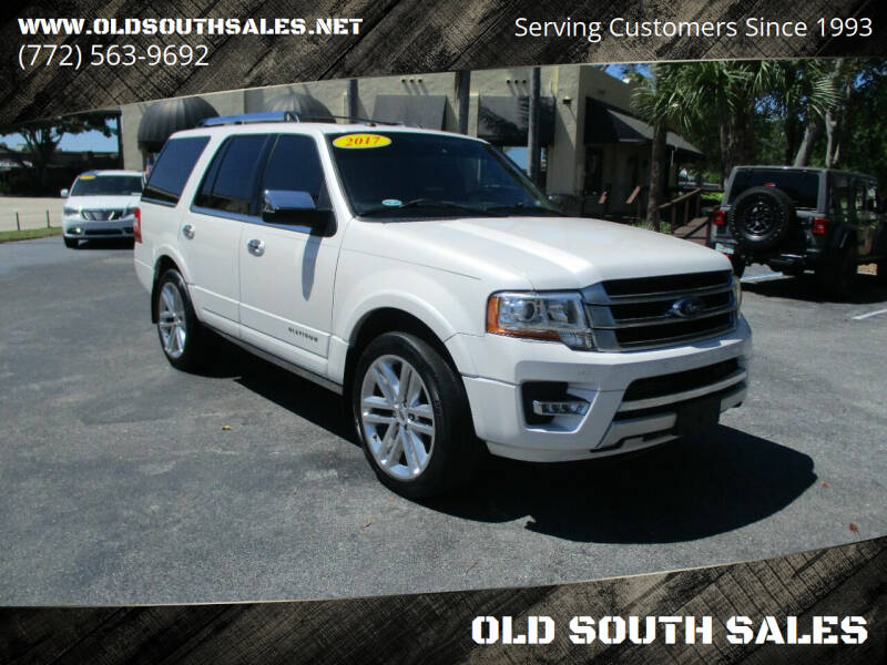 2017 Ford Expedition for sale at OLD SOUTH SALES in Vero Beach FL