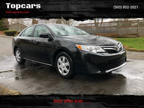 2012 Toyota Camry for sale at Topcars in Wilsonville OR