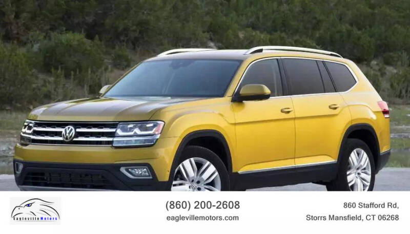 2018 Volkswagen Atlas for sale at EAGLEVILLE MOTORS LLC in Storrs Mansfield CT