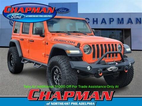 2018 Jeep Wrangler Unlimited for sale at CHAPMAN FORD NORTHEAST PHILADELPHIA in Philadelphia PA