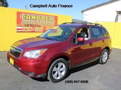 2015 Subaru Forester for sale at Campbell Auto Finance in Gilroy CA
