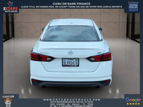 2019 Nissan Altima 2.5 SR