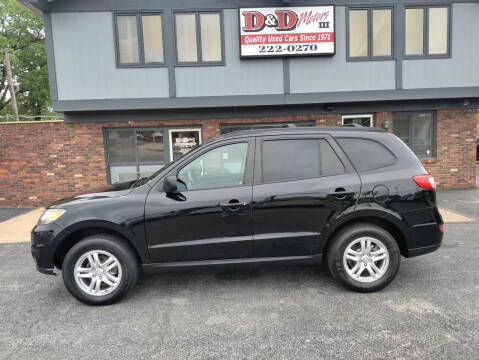 2011 Hyundai Santa Fe for sale at D & D Motors Ltd in Belleville IL