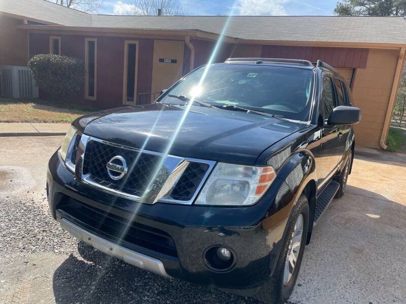 2008 Nissan Pathfinder for sale at Efficiency Auto Buyers in Milton GA