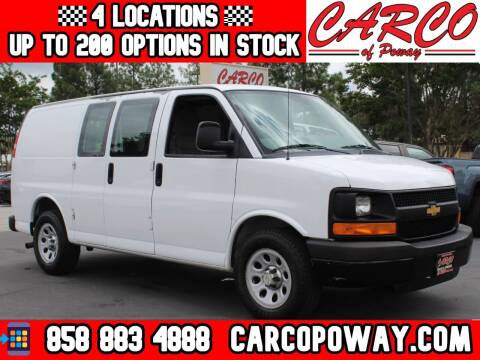 2012 Chevrolet Express for sale at CARCO SALES & FINANCE - CARCO OF POWAY in Poway CA