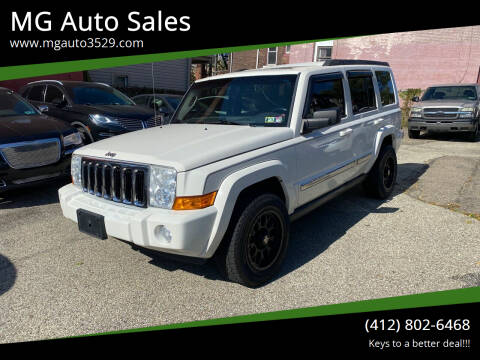 2010 Jeep Commander for sale at MG Auto Sales in Pittsburgh PA