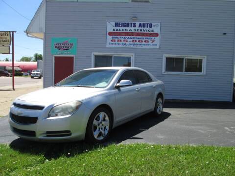 2009 Chevrolet Malibu for sale at Heights Auto Sales in Peoria Heights IL