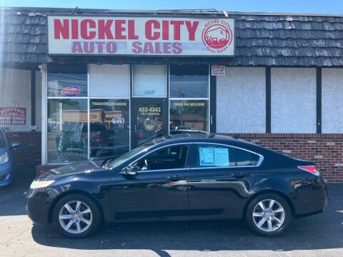 2012 Acura TL for sale at NICKEL CITY AUTO SALES in Lockport NY