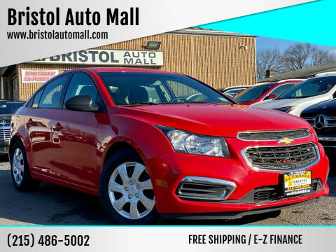 2015 Chevrolet Cruze for sale at Bristol Auto Mall in Levittown PA