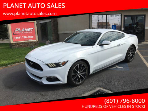 2016 Ford Mustang for sale at PLANET AUTO SALES in Lindon UT