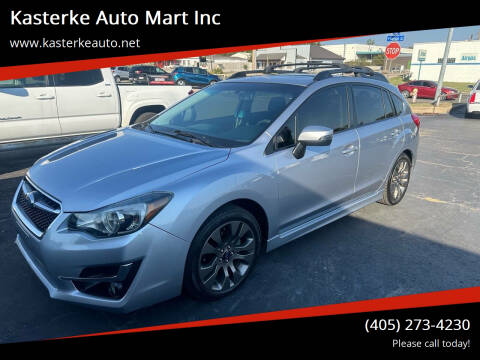 2015 Subaru Impreza for sale at Kasterke Auto Mart Inc in Shawnee OK