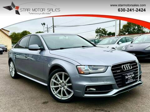 2016 Audi A4 for sale at Star Motor Sales in Downers Grove IL
