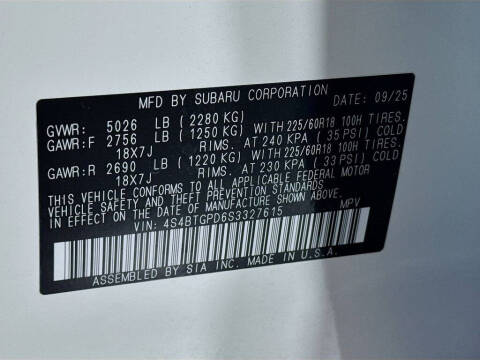 2025 Subaru Outback Touring XT