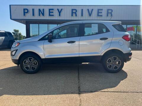 2020 Ford EcoSport for sale at Piney River Ford in Houston MO