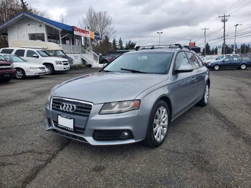 2009 Audi A4 for sale at Leavitt Auto Sales and Used Car City in Everett WA