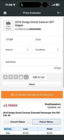 2016 Dodge Grand Caravan SXT
