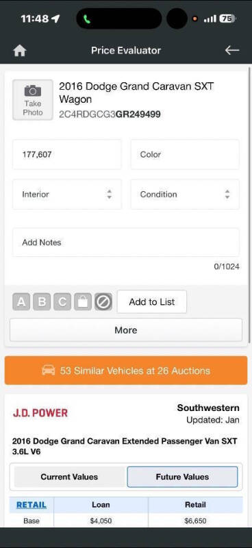 2016 Dodge Grand Caravan SXT