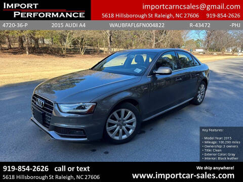 2015 Audi A4 2.0T quattro Premium