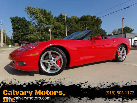 2008 Chevrolet Corvette for sale at Calvary Motors, Inc. in Bixby OK
