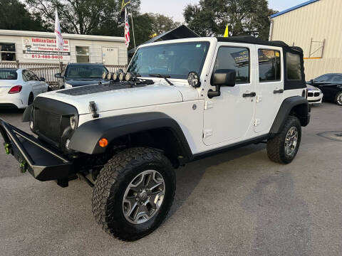 2015 Jeep Wrangler Unlimited for sale at RoMicco Cars and Trucks in Tampa FL