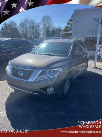 2015 Nissan Pathfinder for sale at RICHARDSON WHOLESALE in Fayetteville TN