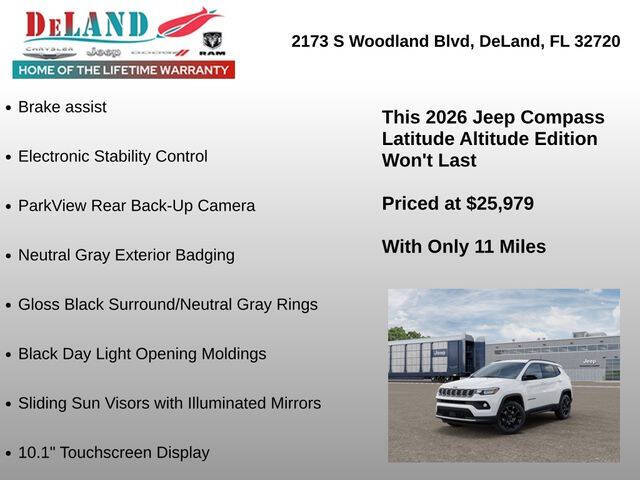 2026 Jeep Compass Latitude