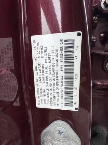 2010 Honda Accord LX