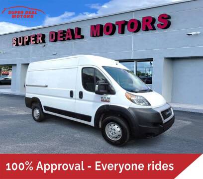 2019 RAM ProMaster Cargo for sale at SUPER DEAL MOTORS in Hollywood FL