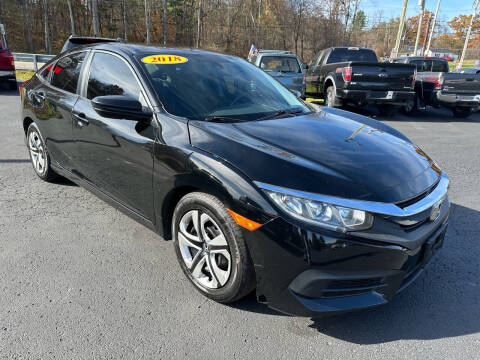 2018 Honda Civic for sale at Pine Grove Auto Sales LLC in Russell PA