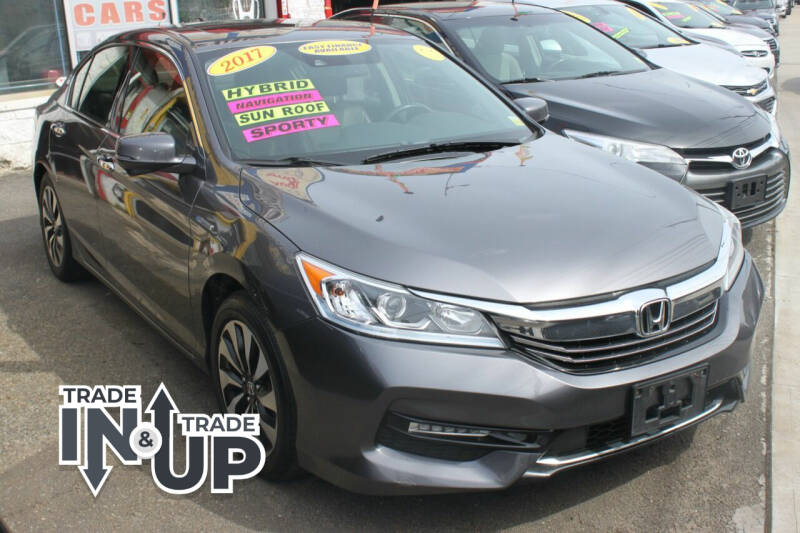 2017 Honda Accord Hybrid for sale at CHASE AUTO GROUP INC in Bronx NY