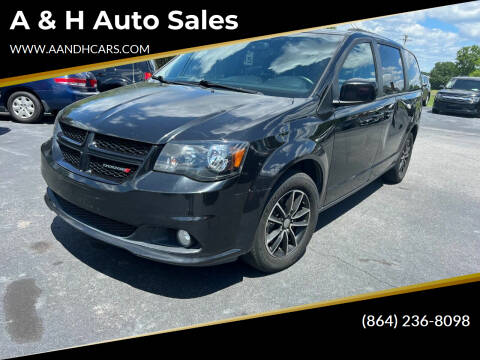 2018 Dodge Grand Caravan for sale at A & H Auto Sales in Greenville SC