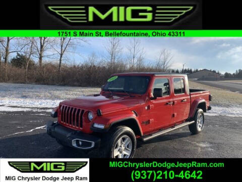 2021 Jeep Gladiator for sale at MIG Chrysler Dodge Jeep Ram in Bellefontaine OH