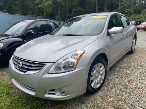 2012 Nissan Altima for sale at Triple B Auto Sales in Siler City NC