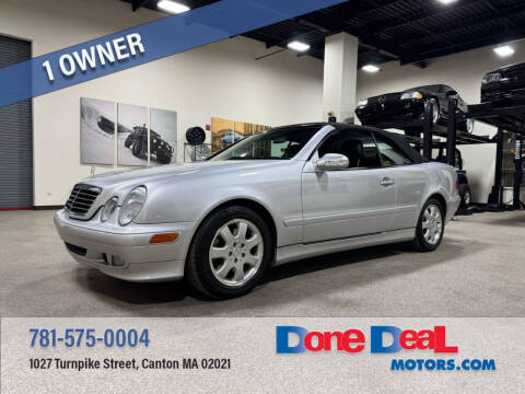 2002 Mercedes-Benz CLK for sale at DONE DEAL MOTORS in Canton MA