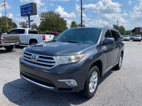 2013 Toyota Highlander for sale at Brewster Used Cars in Anderson SC