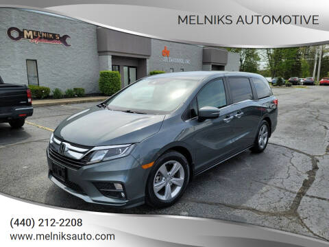 2020 Honda Odyssey for sale at Melniks Automotive in Berea OH