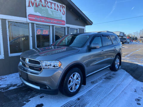 2011 Dodge Durango for sale at Martins Auto Sales in Shelbyville KY